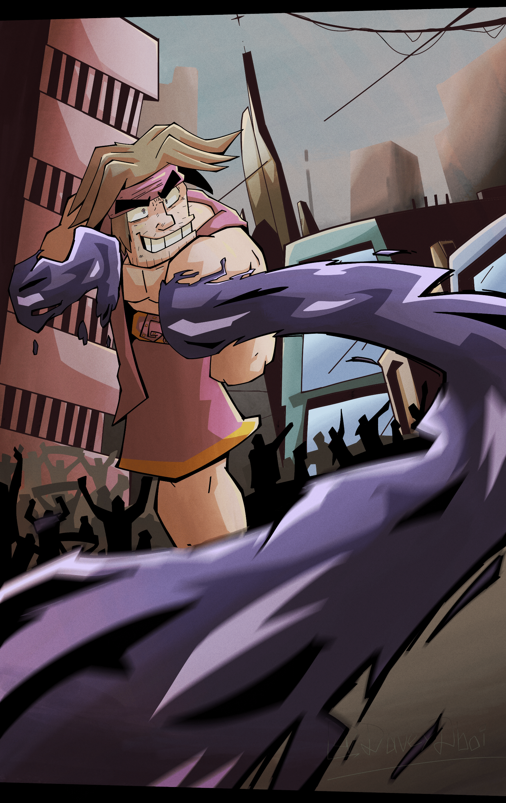 Slimy boxing