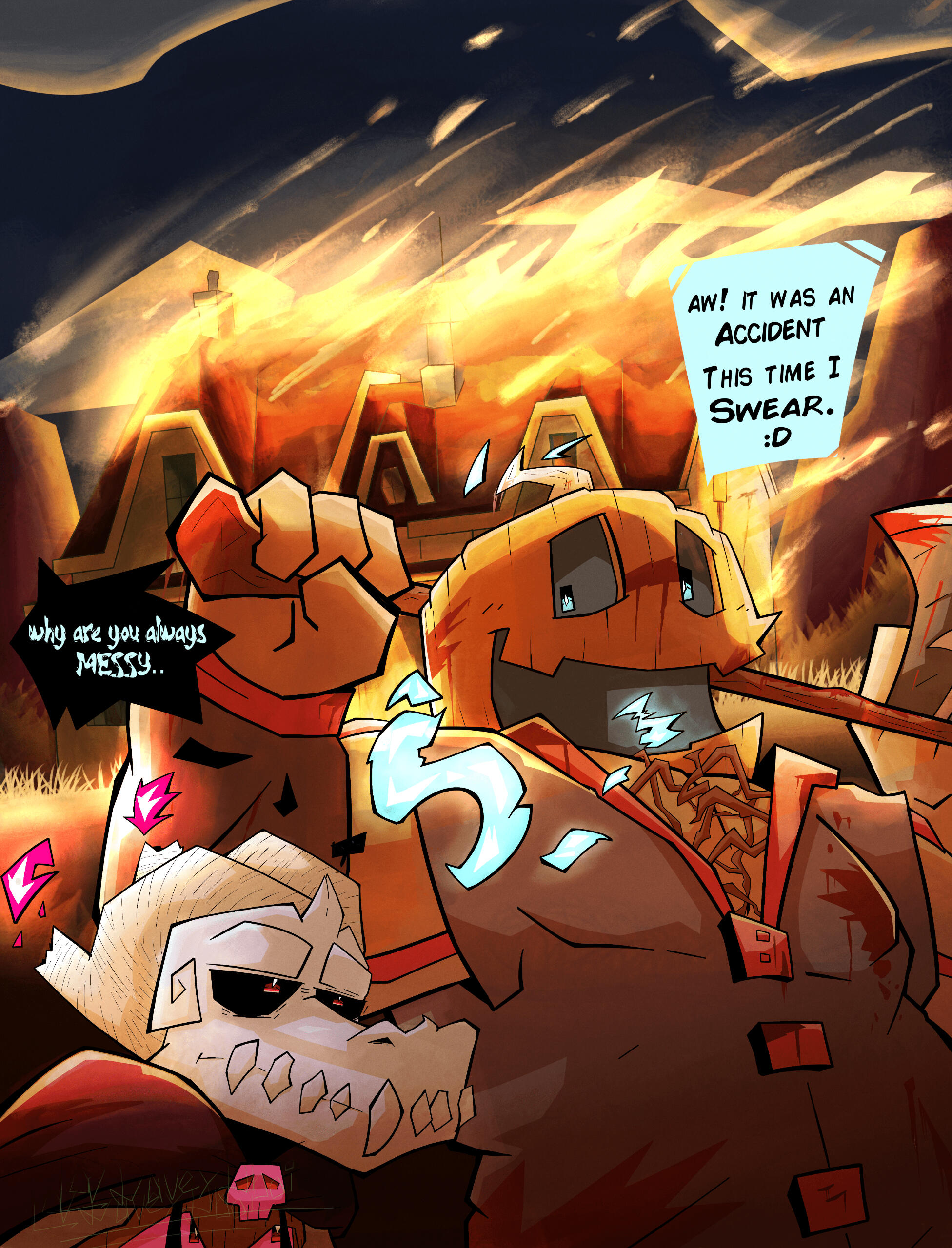 all in a nights work